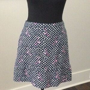 Lady Hagen Navy and Pink Golf Skort